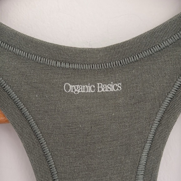 Organic Basics Sage Green Smooth Bodysuit Size Large - Picture 5 of 7